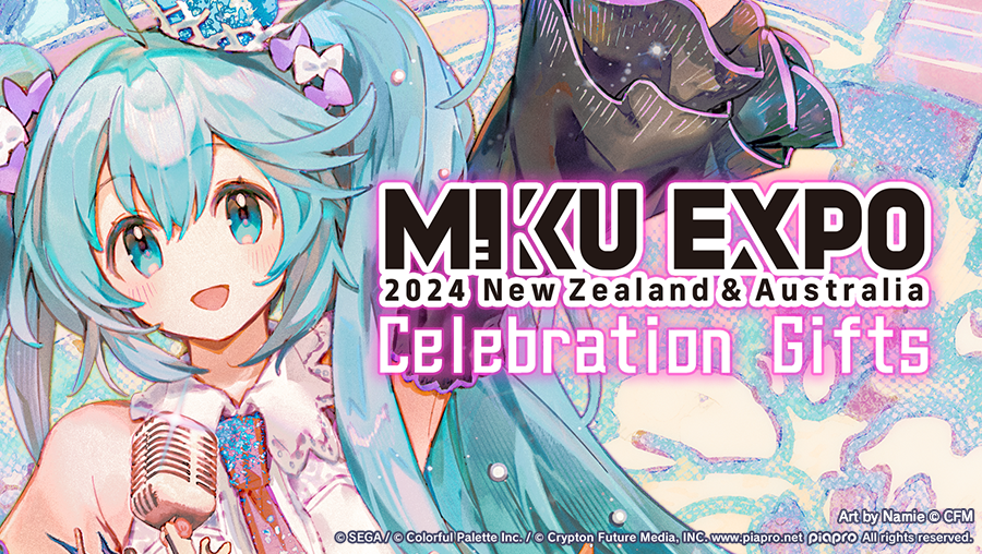 MIKU EXPO 2024 New Zealand & Australia Celebration Gifts｜NEWS｜HATSUNE MIKU COLORFUL STAGE!